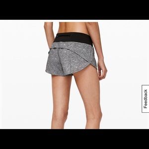 Lululemon speed up shorts 2.5in inseam